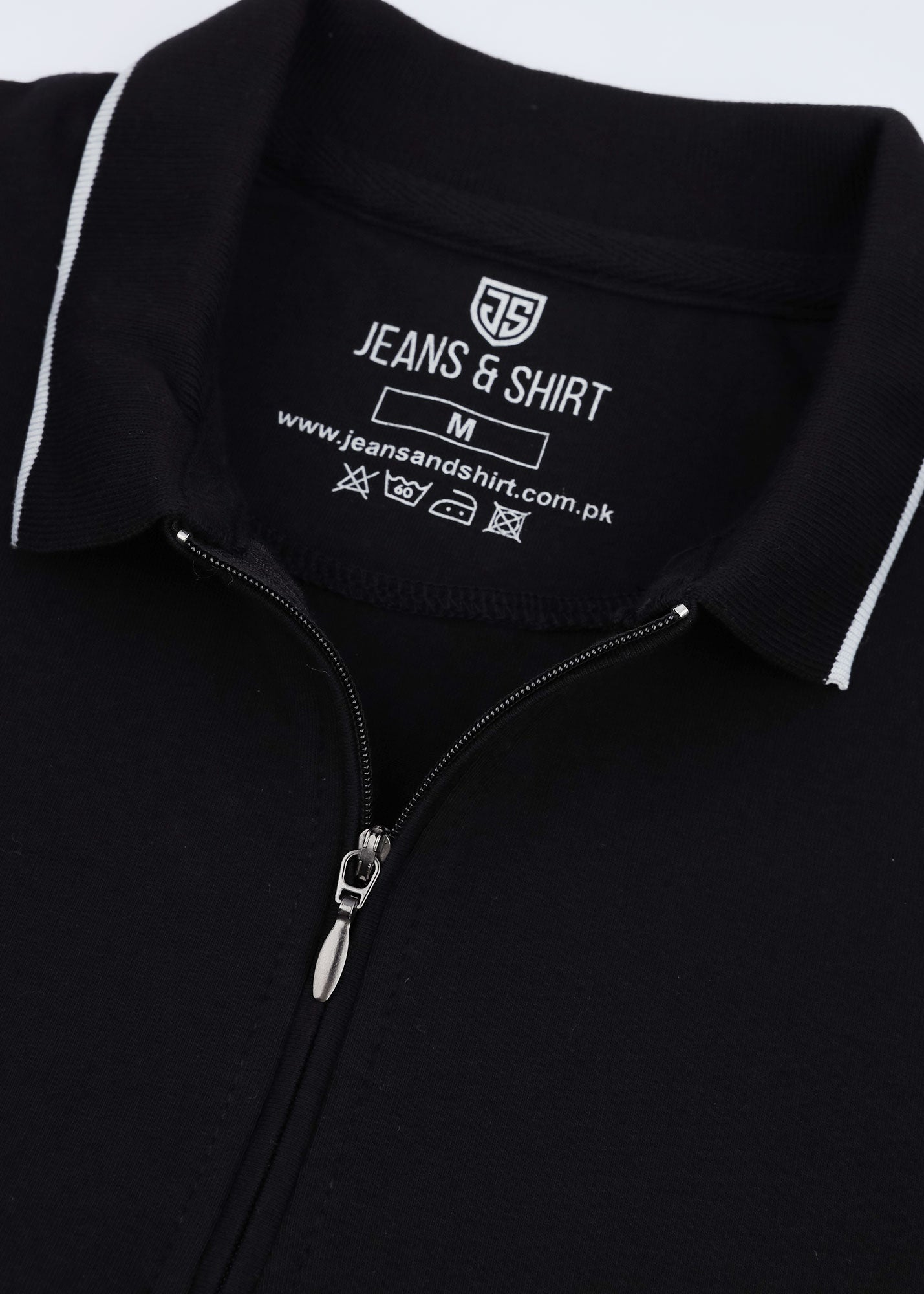 Obsidian Zip Polo Shirt