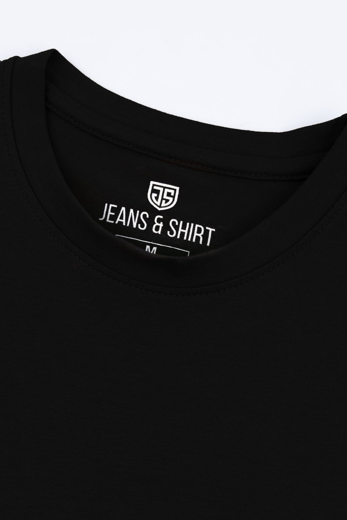 All Day Cotton Stretch T-Shirt – Black