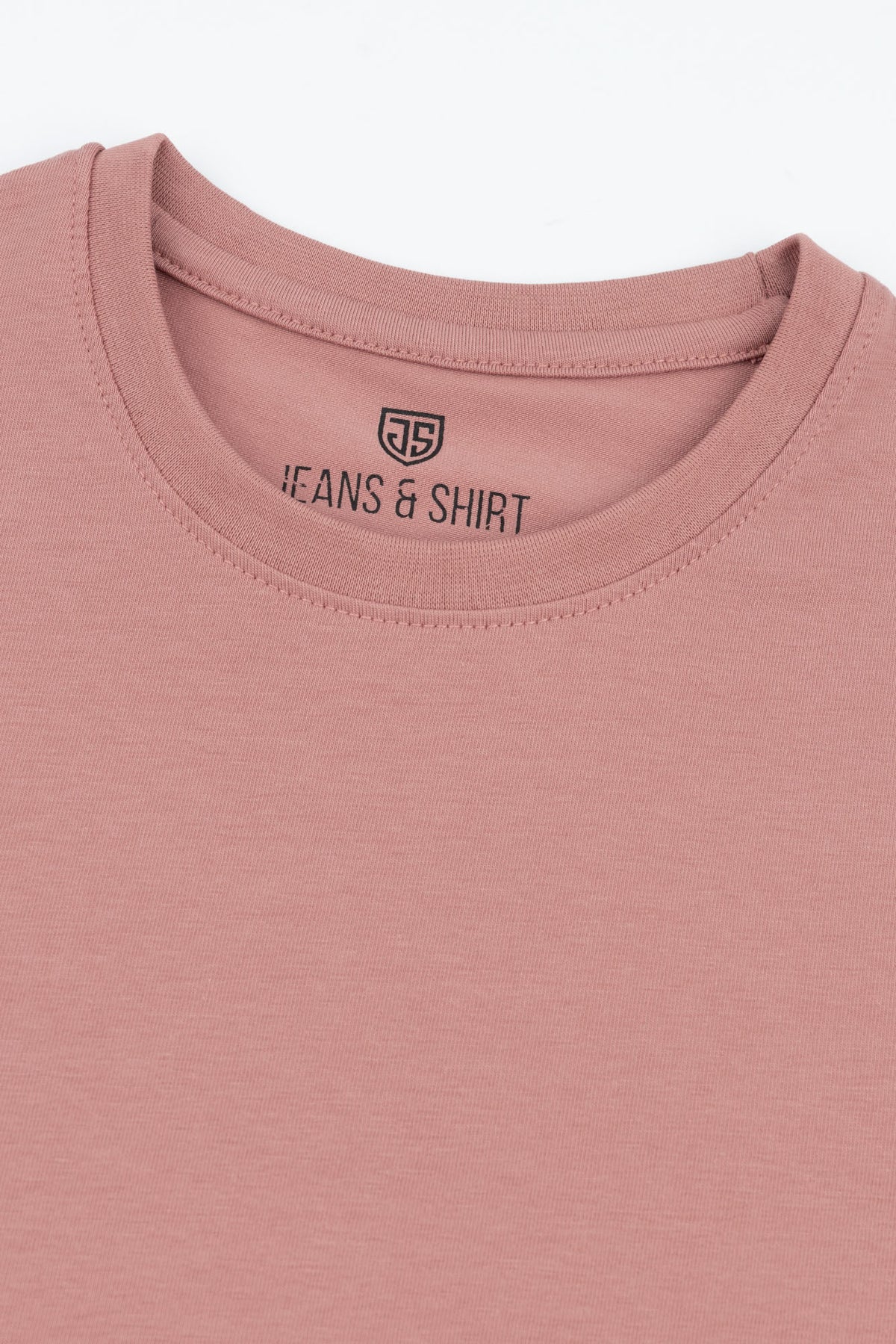 All Day Cotton Stretch T-Shirt – Rose Pink