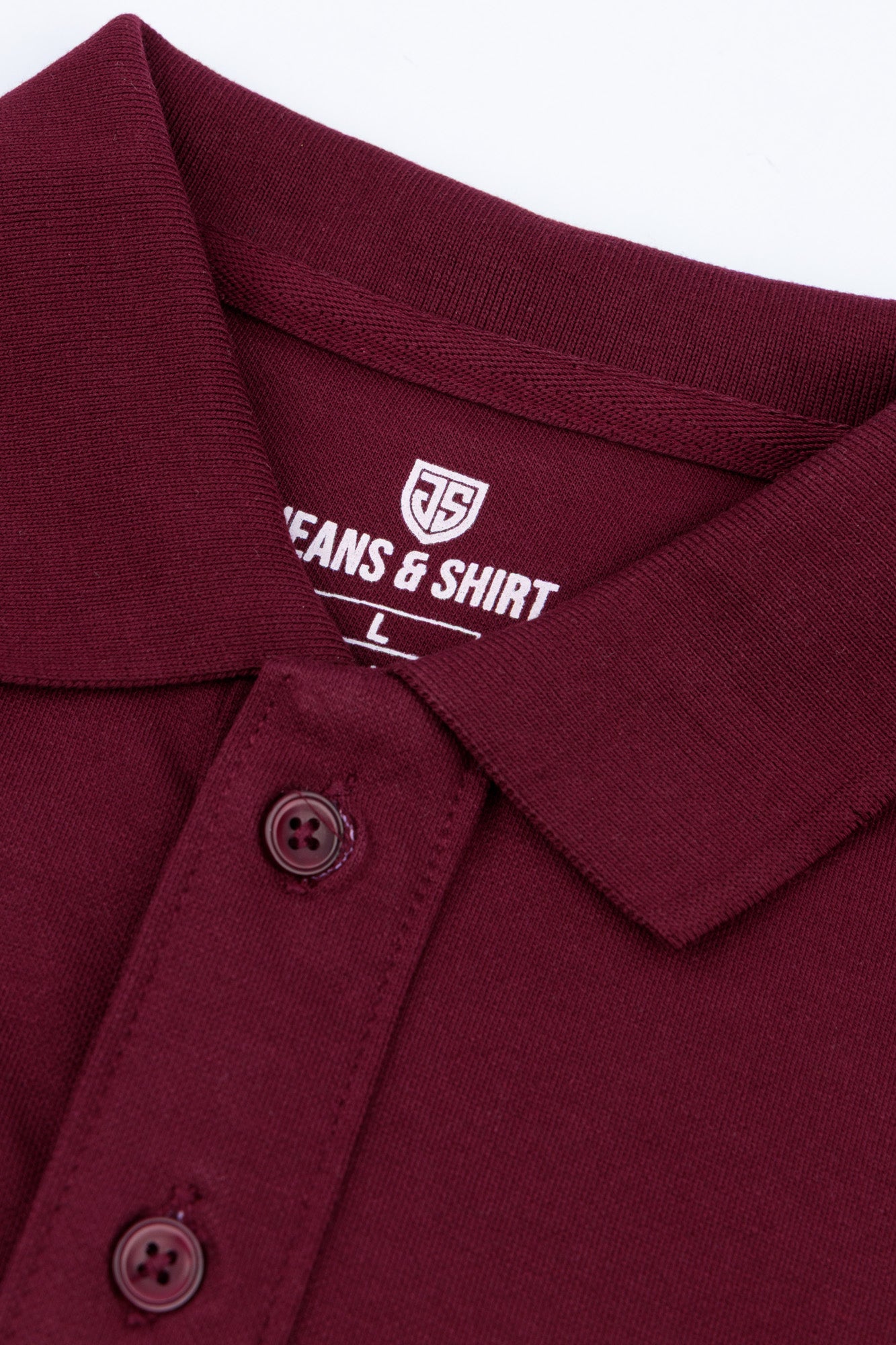 Crimson Pique Polo Shirt