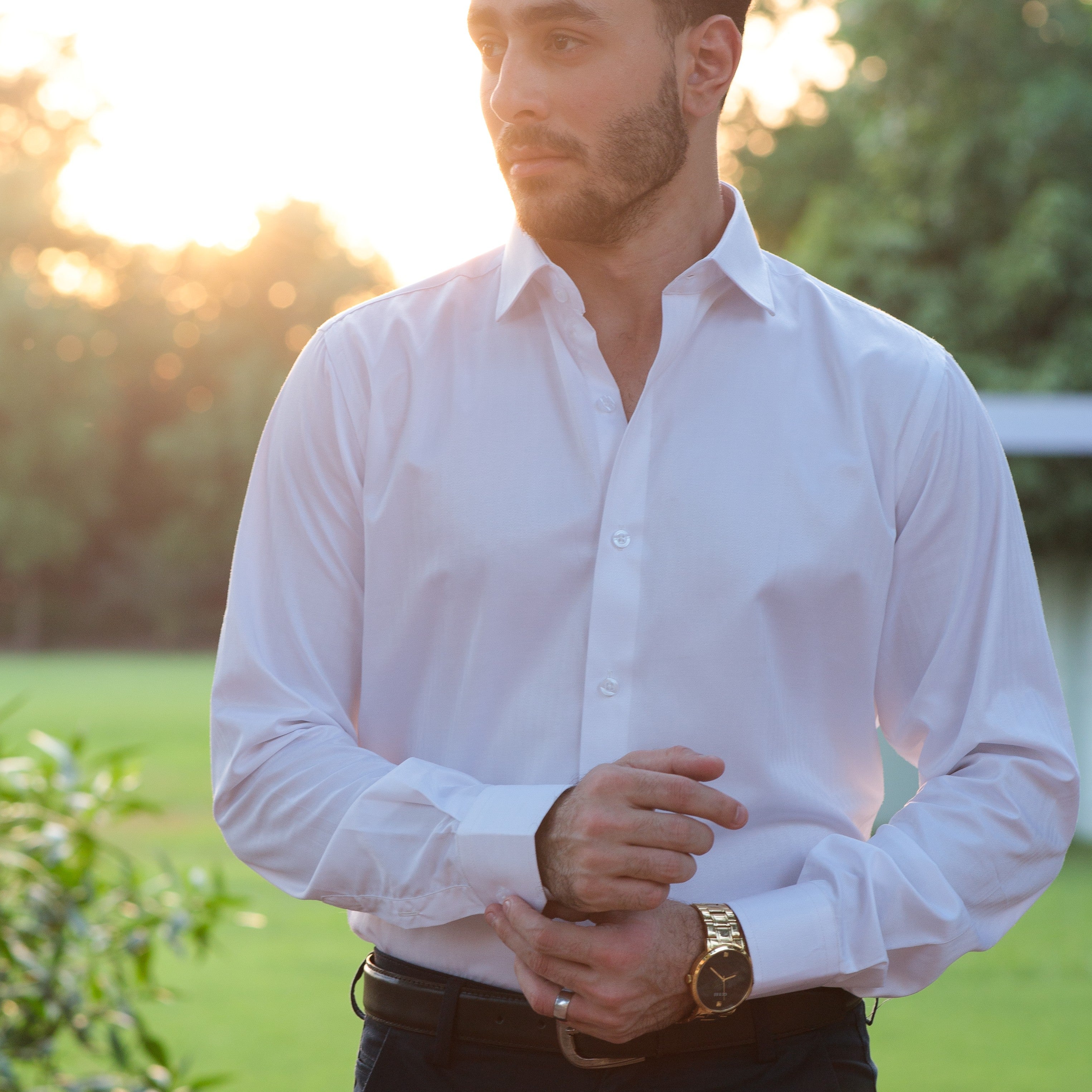 Black / White Formal Shirts
