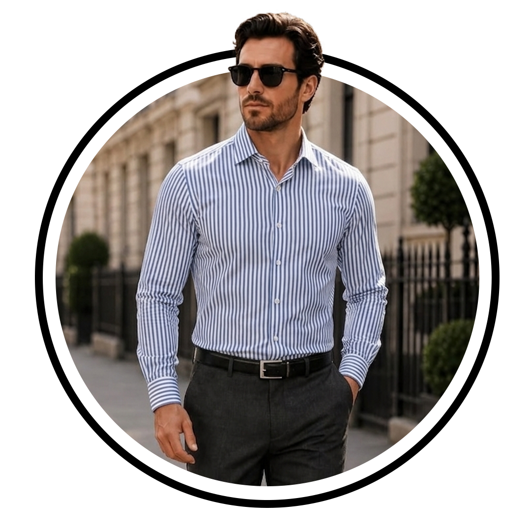 Stripe Formal Shirts