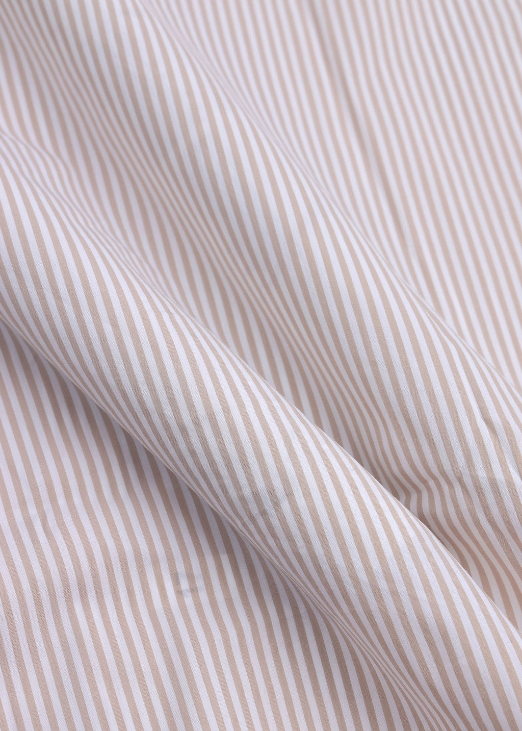 Mocha Classic Stripe Formal Shirt
