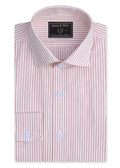 Red Pinstripe Formal Shirt