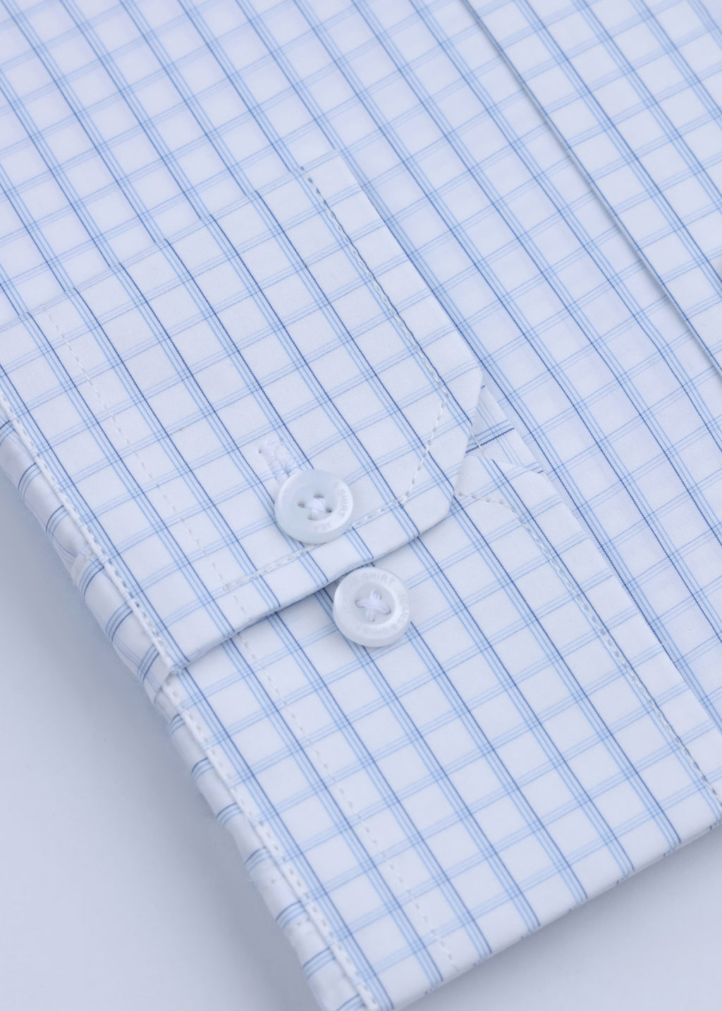 Sky Grid Formal Shirt