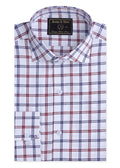 Classic Windowpane Check Formal Shirt
