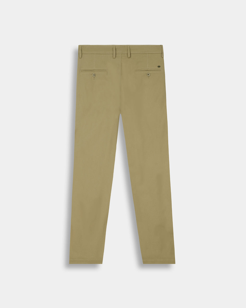 Classic Khaki Tapered Fit Cotton Pants