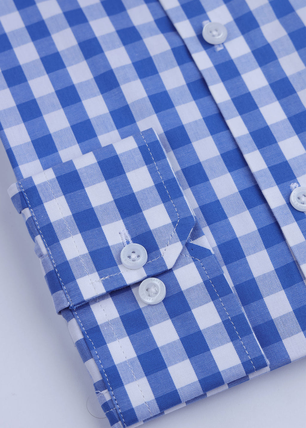 Blue Classic Check Formal Shirt