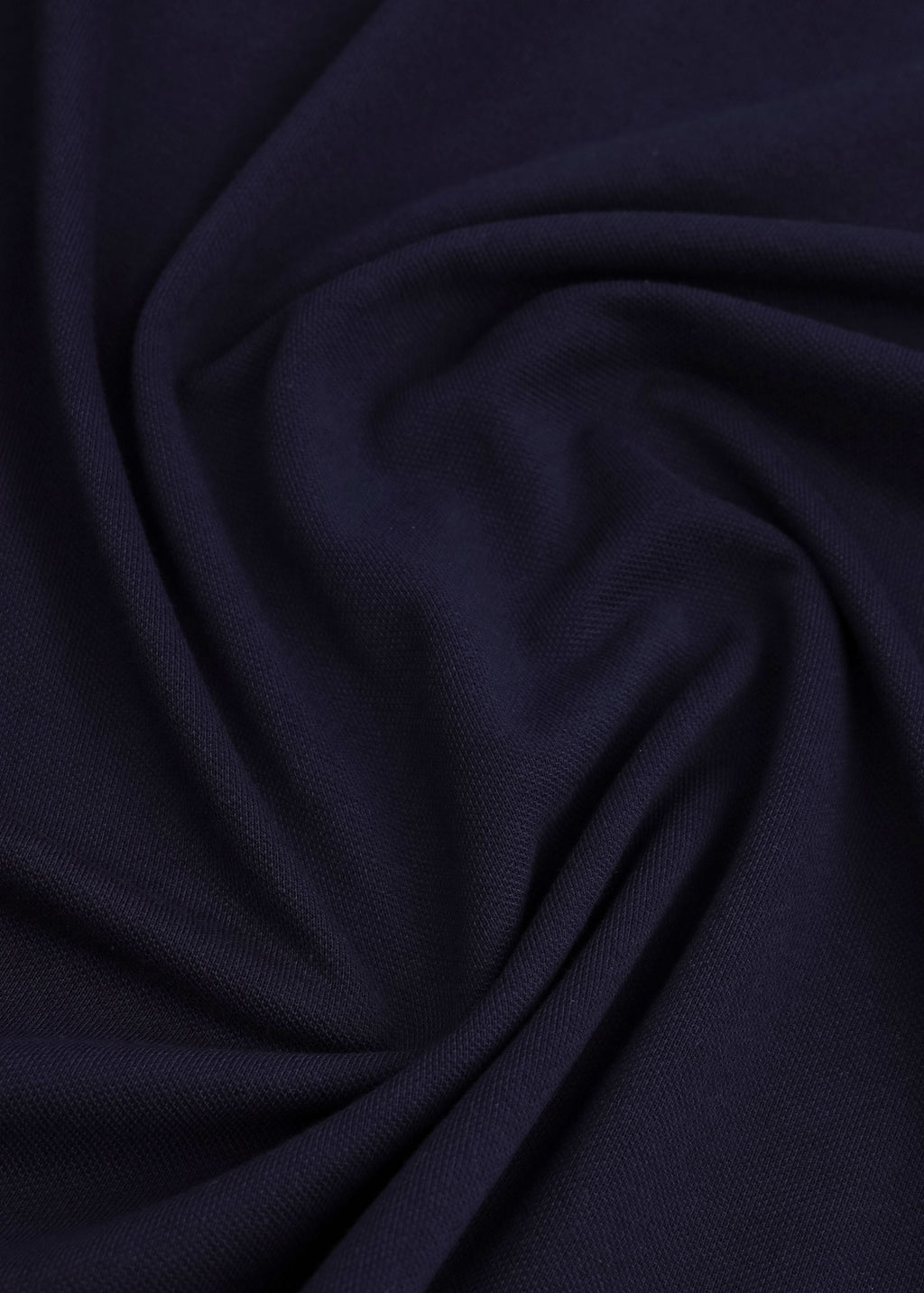 Midnight Navy Pique Polo Shirt