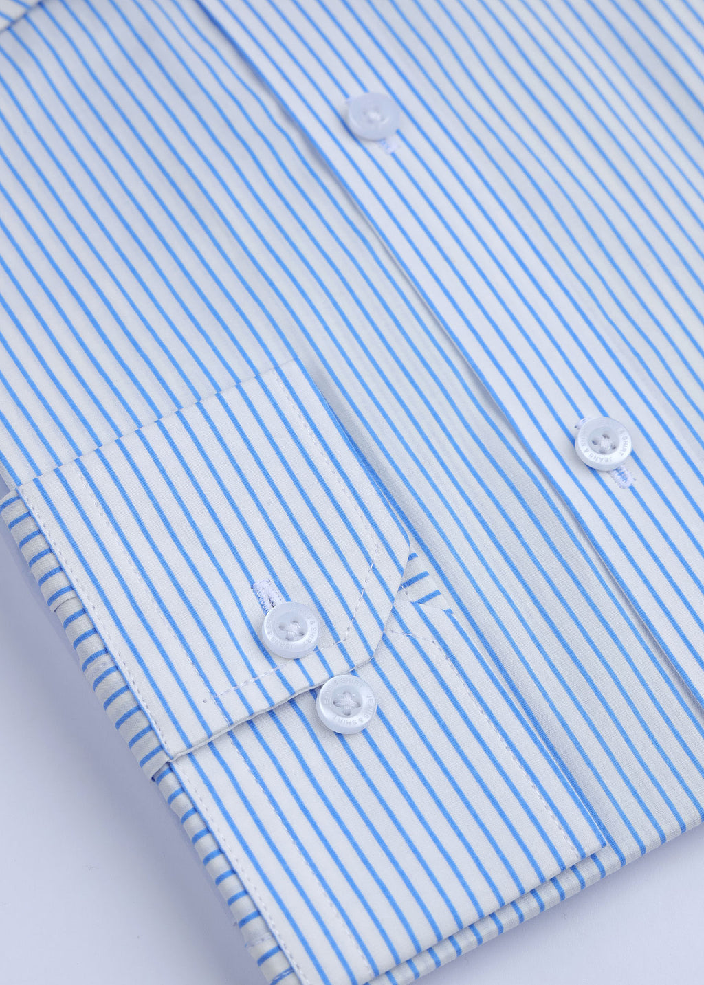 Blue Pinstripe Formal Shirt