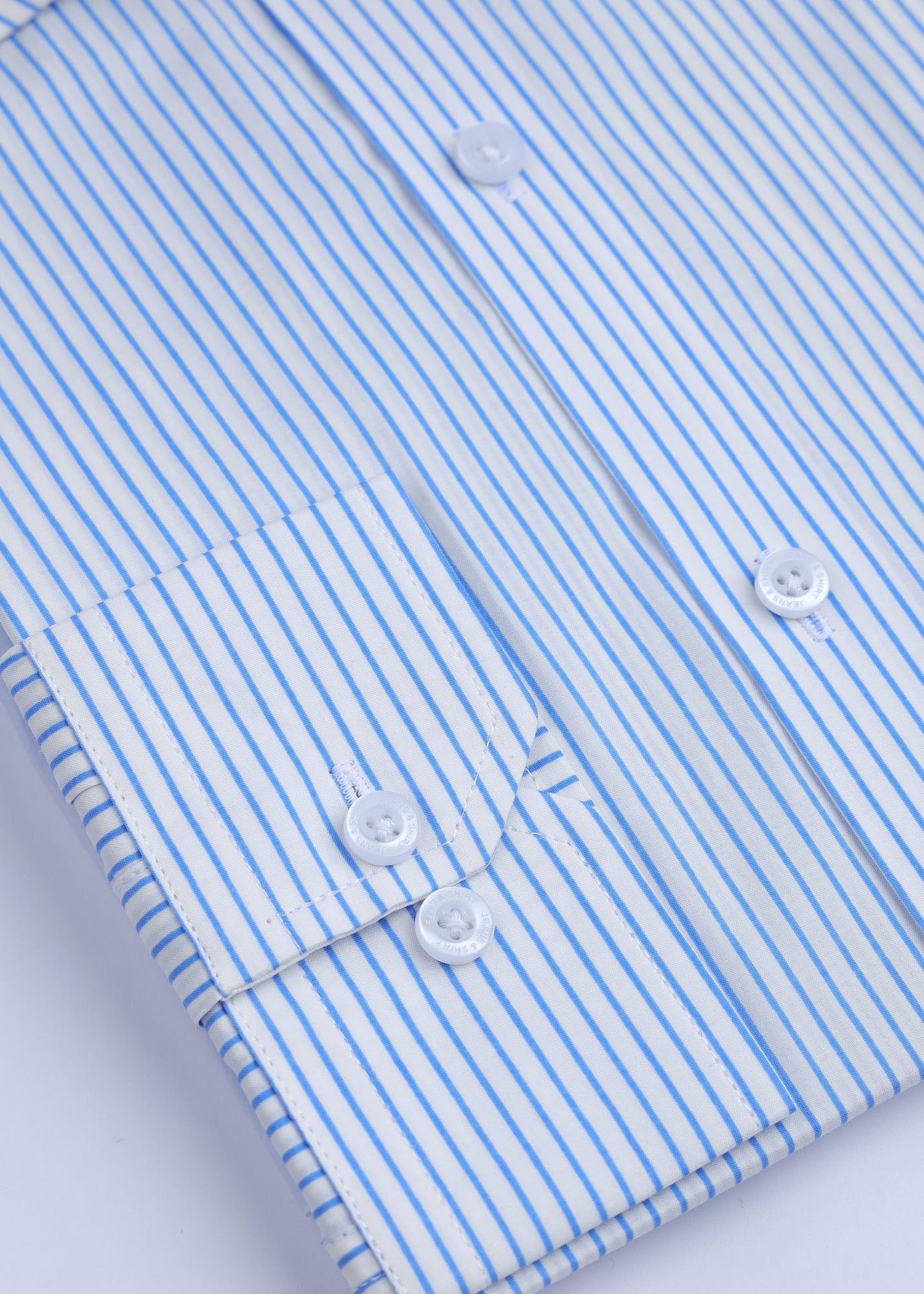 Blue Pinstripe Formal Shirt
