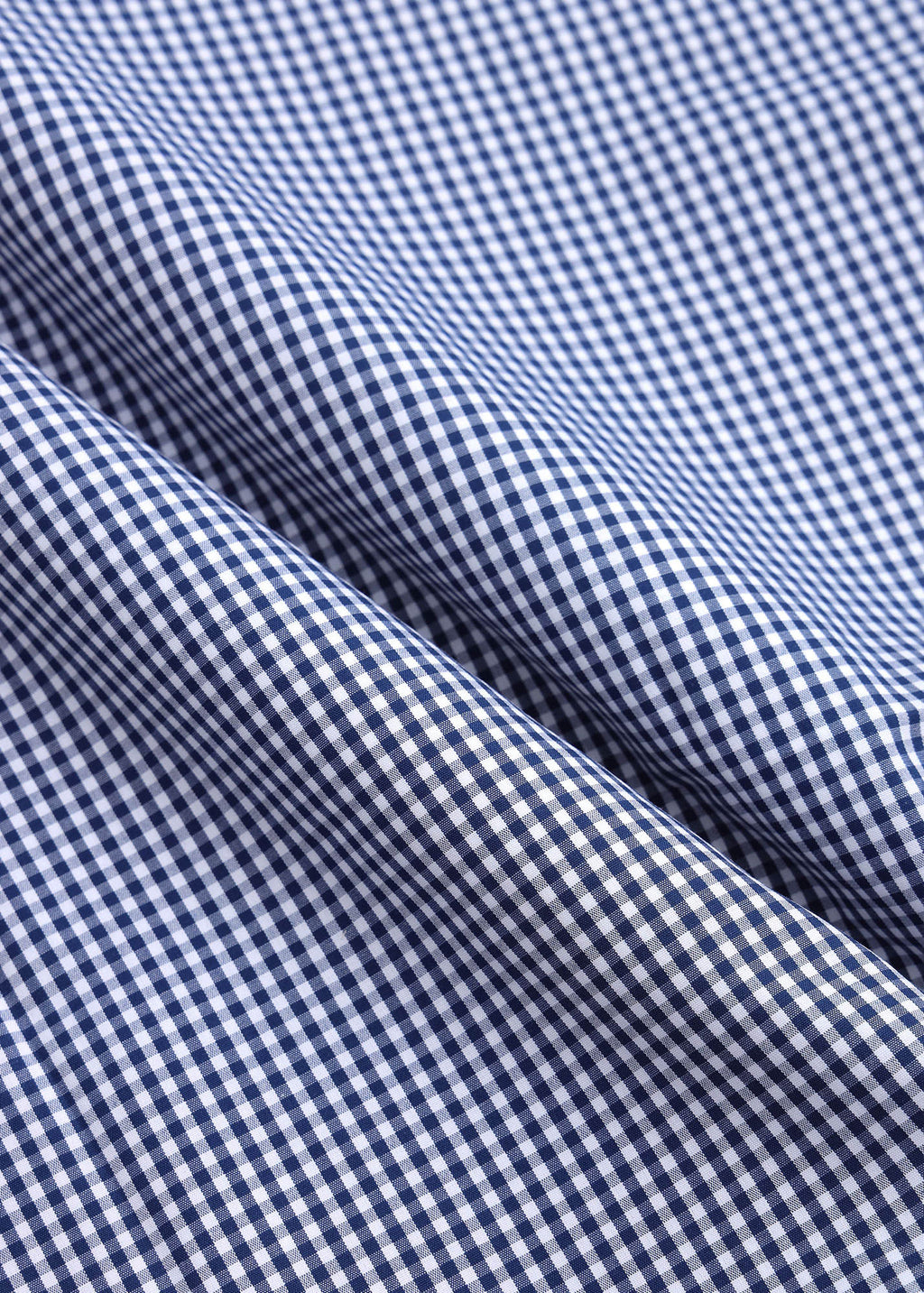 Blue Gingham Check Formal Shirt