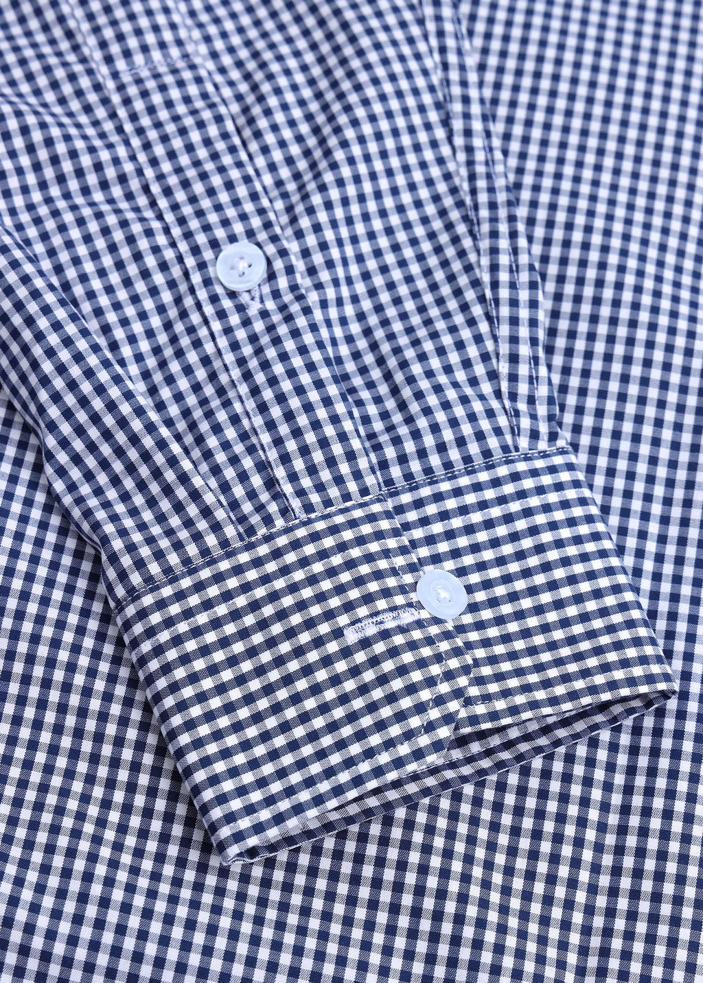 Blue Gingham Check Formal Shirt