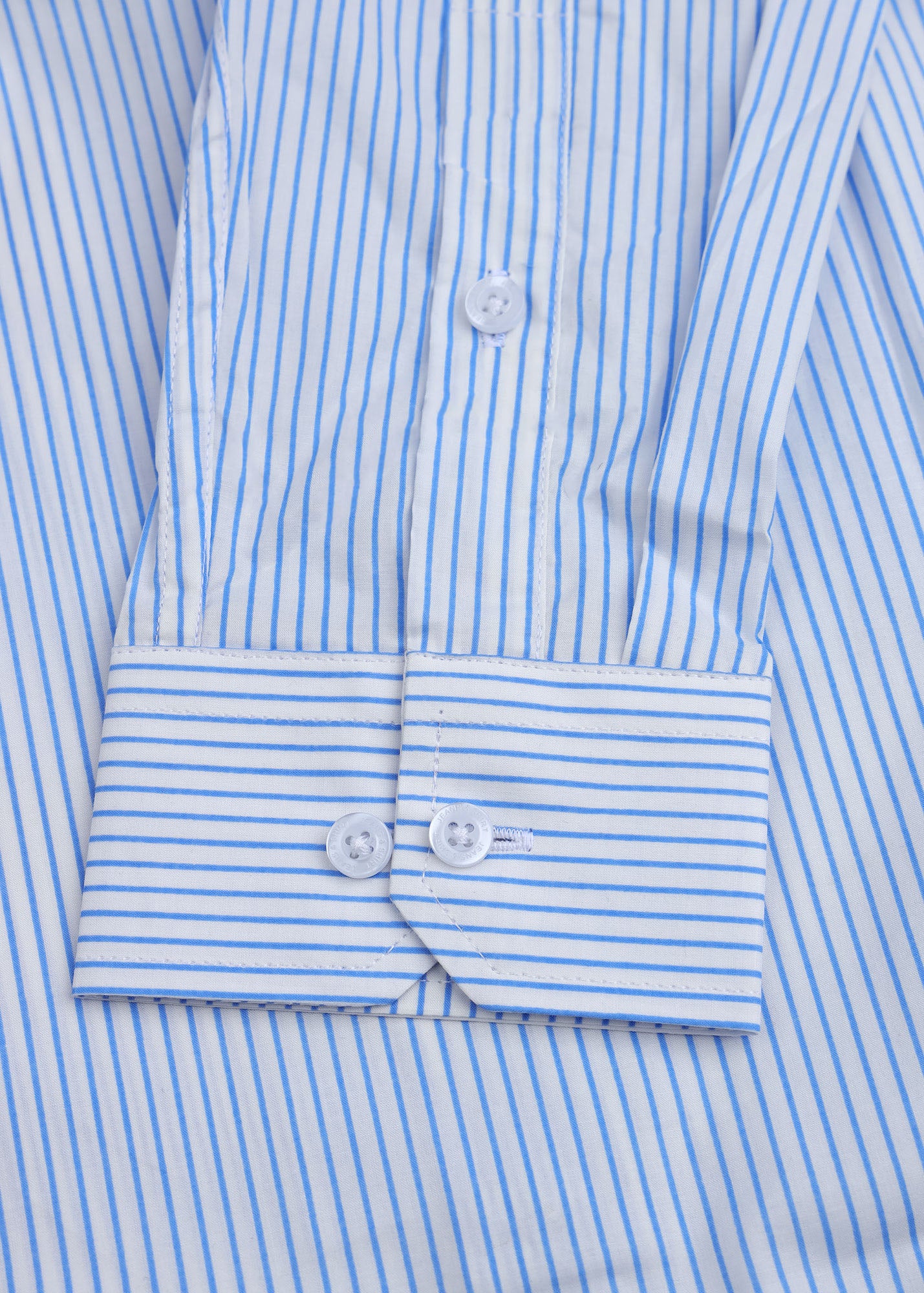 Blue Pinstripe Formal Shirt