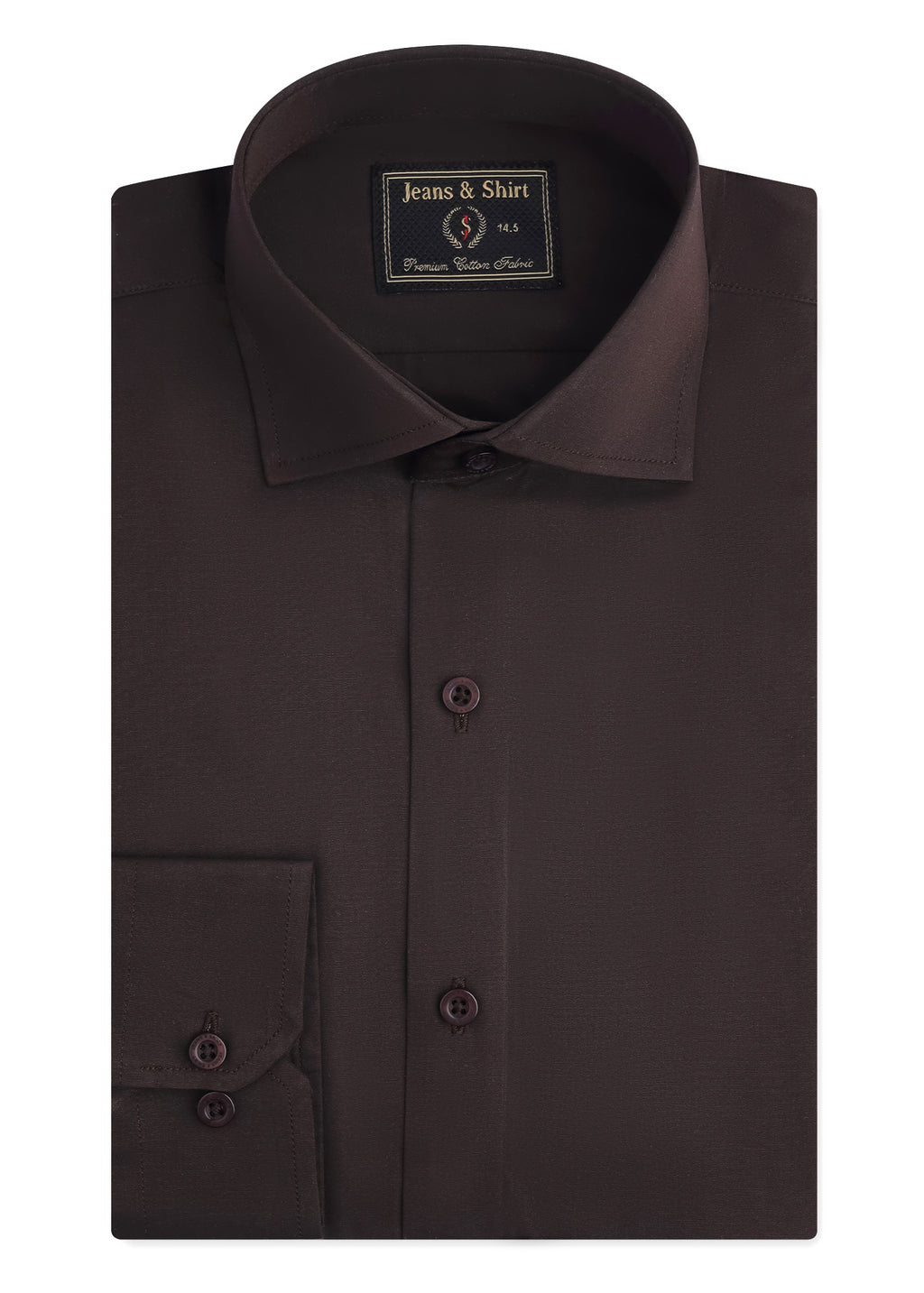 Chocolate Brown Formal Shirt
