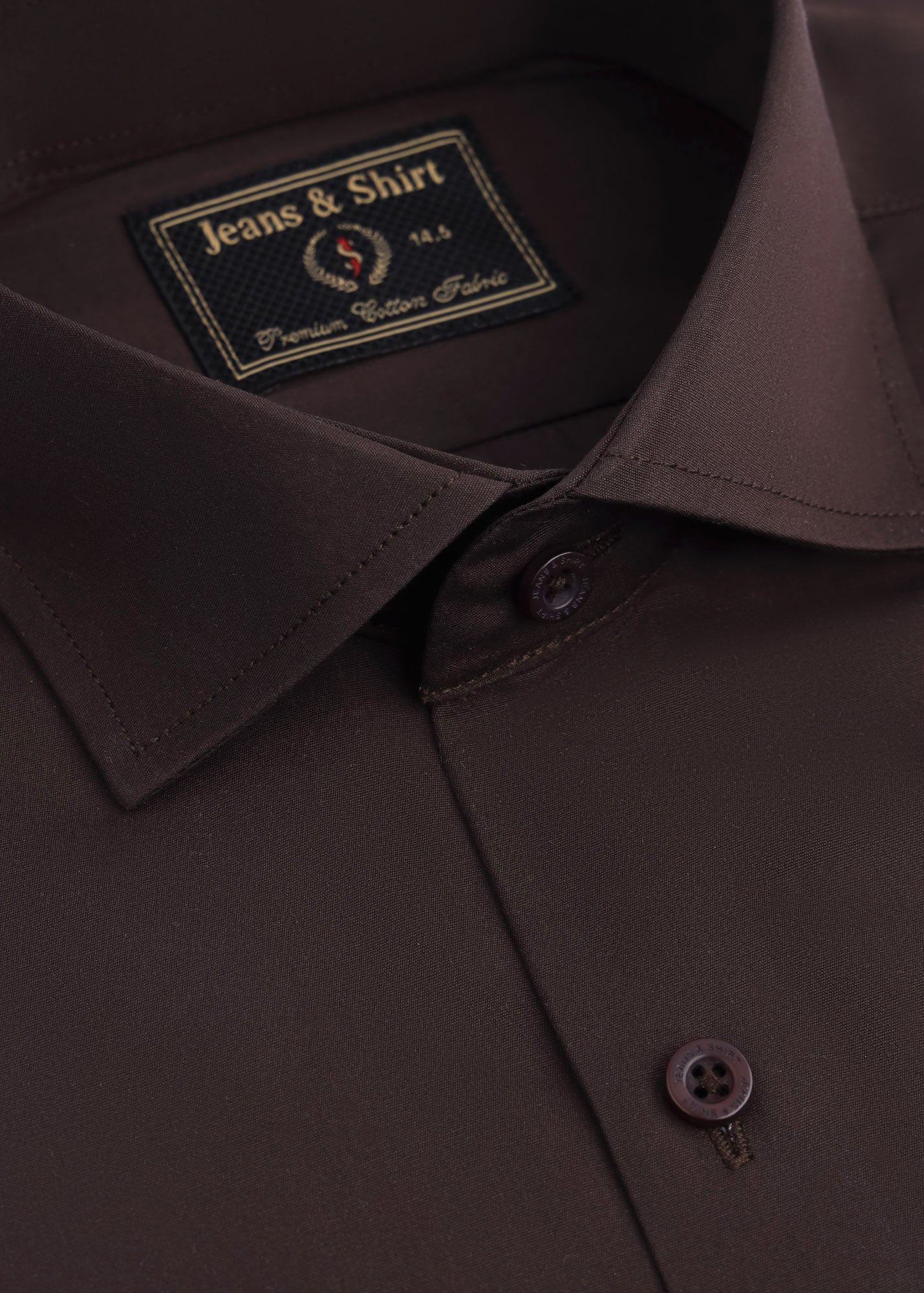 Chocolate Brown Formal Shirt