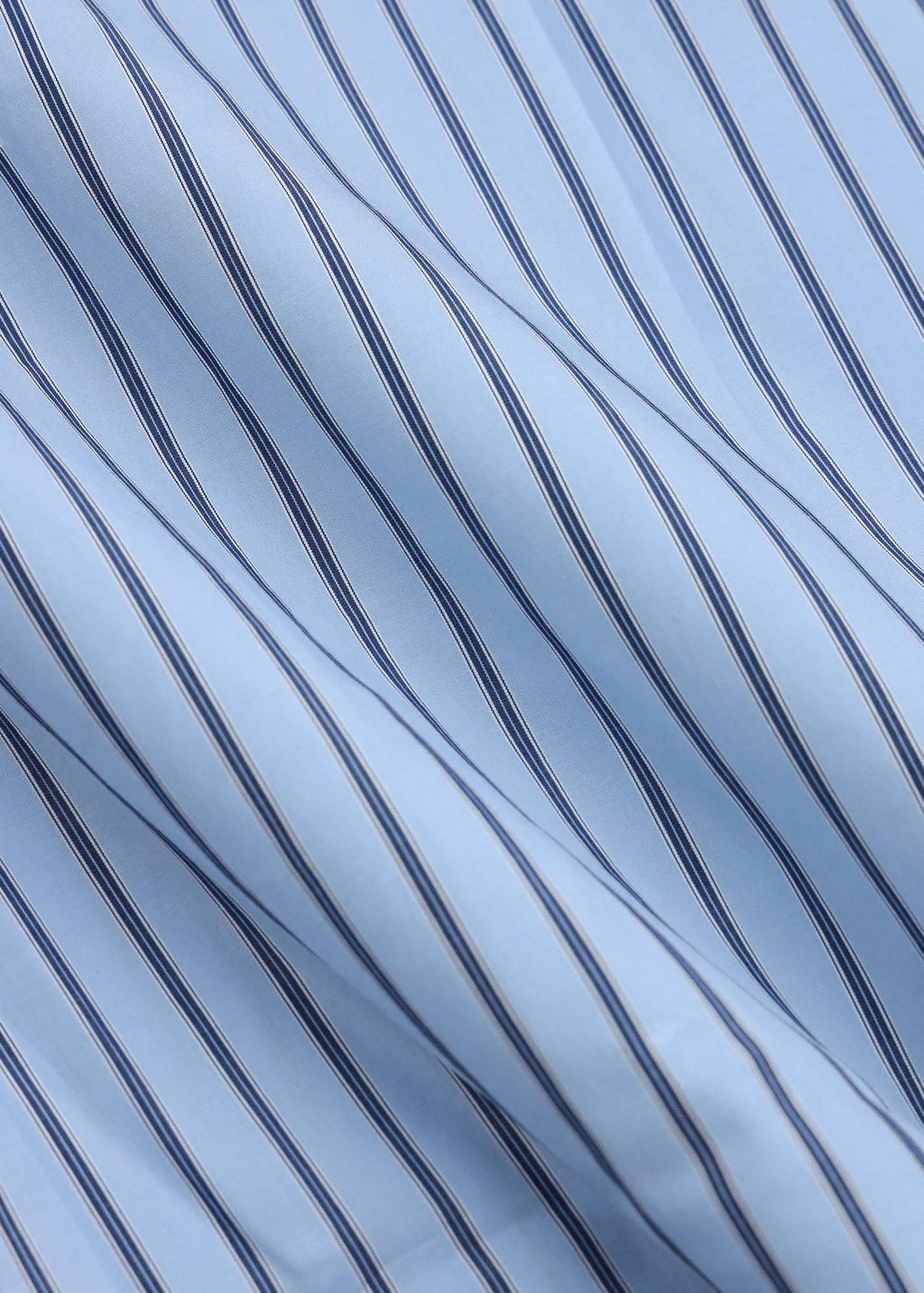 Powder Blue Pinstripe Formal Shirt