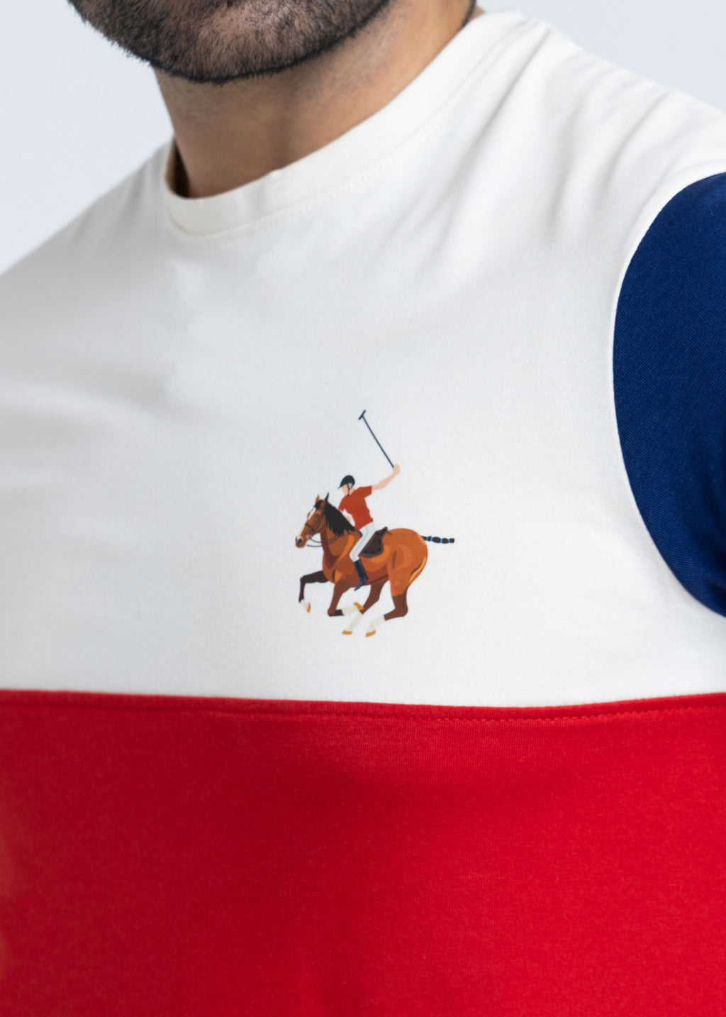 Primary Color Block T-Shirt