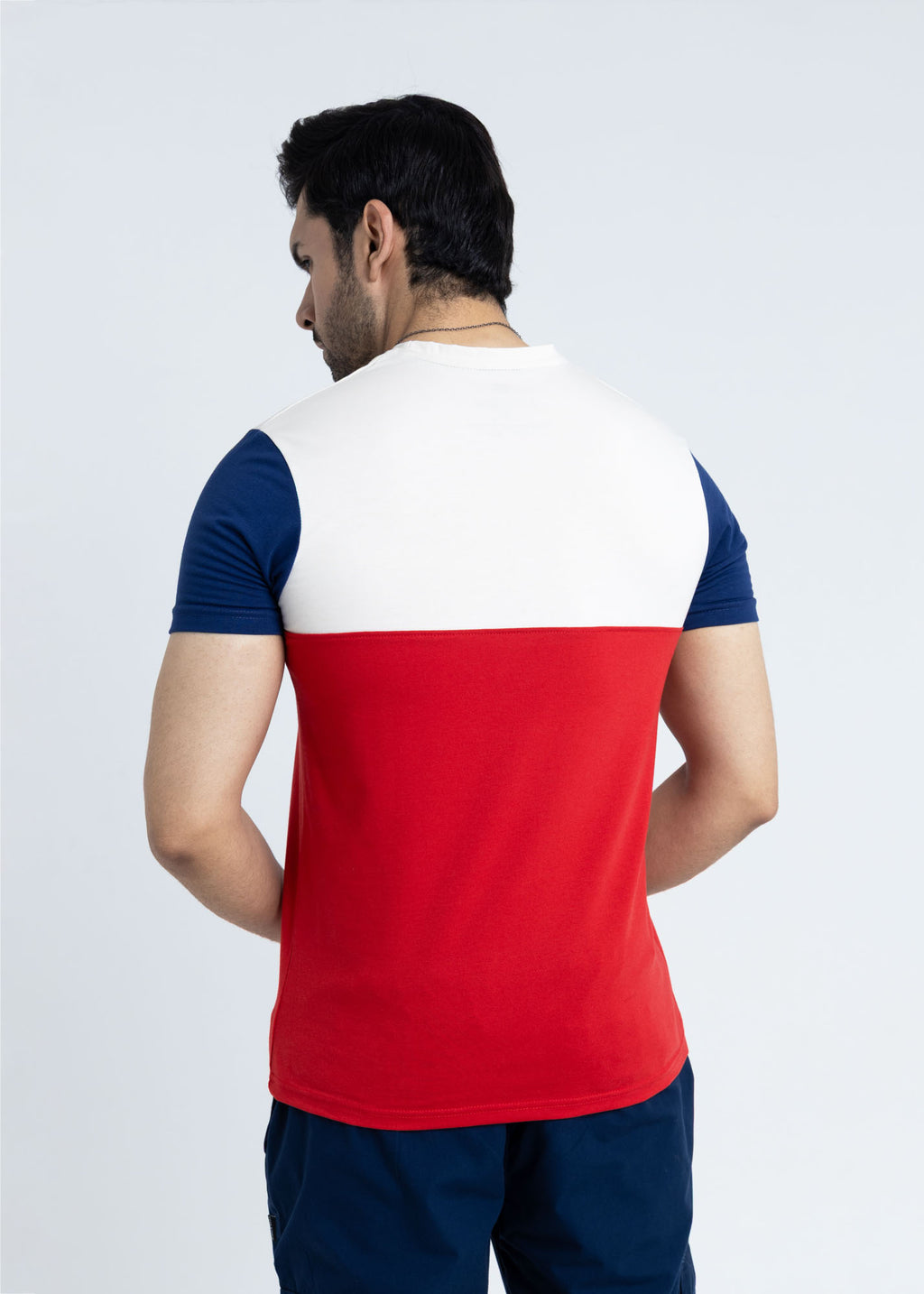 Primary Color Block T-Shirt