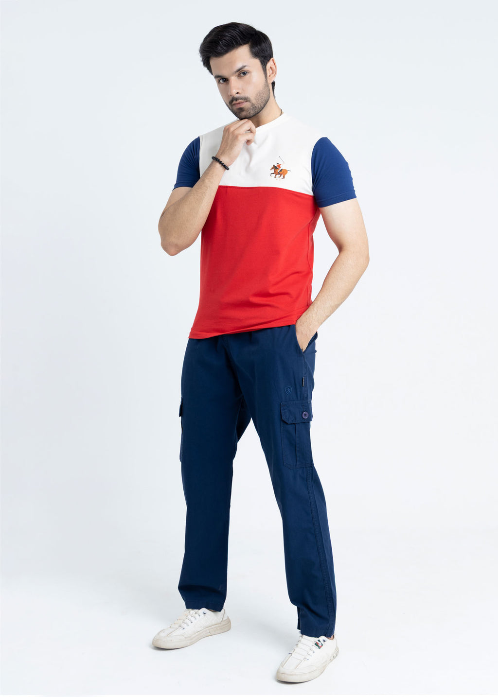 Primary Color Block T-Shirt