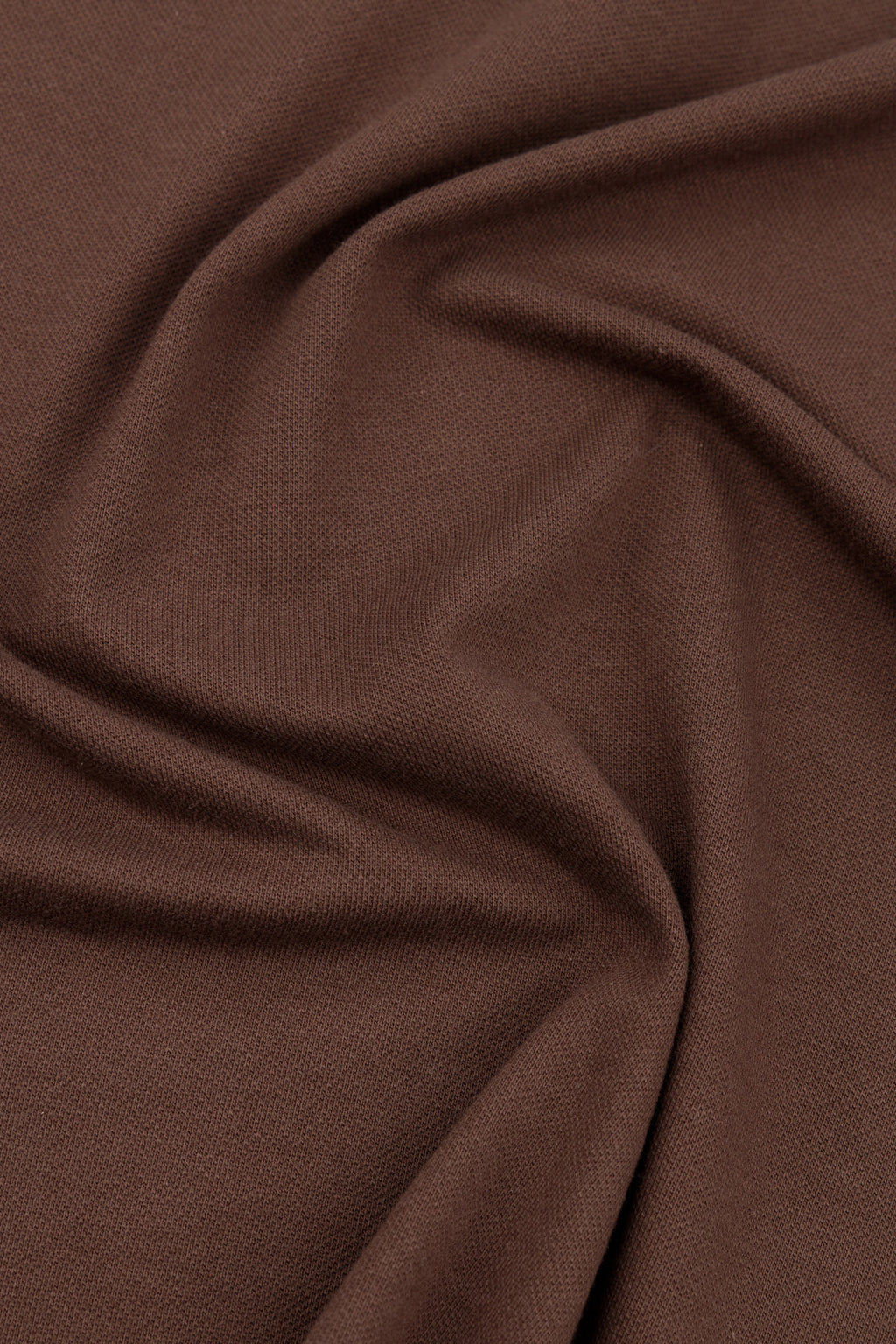 Chocolate Brown Pique Polo Shirt