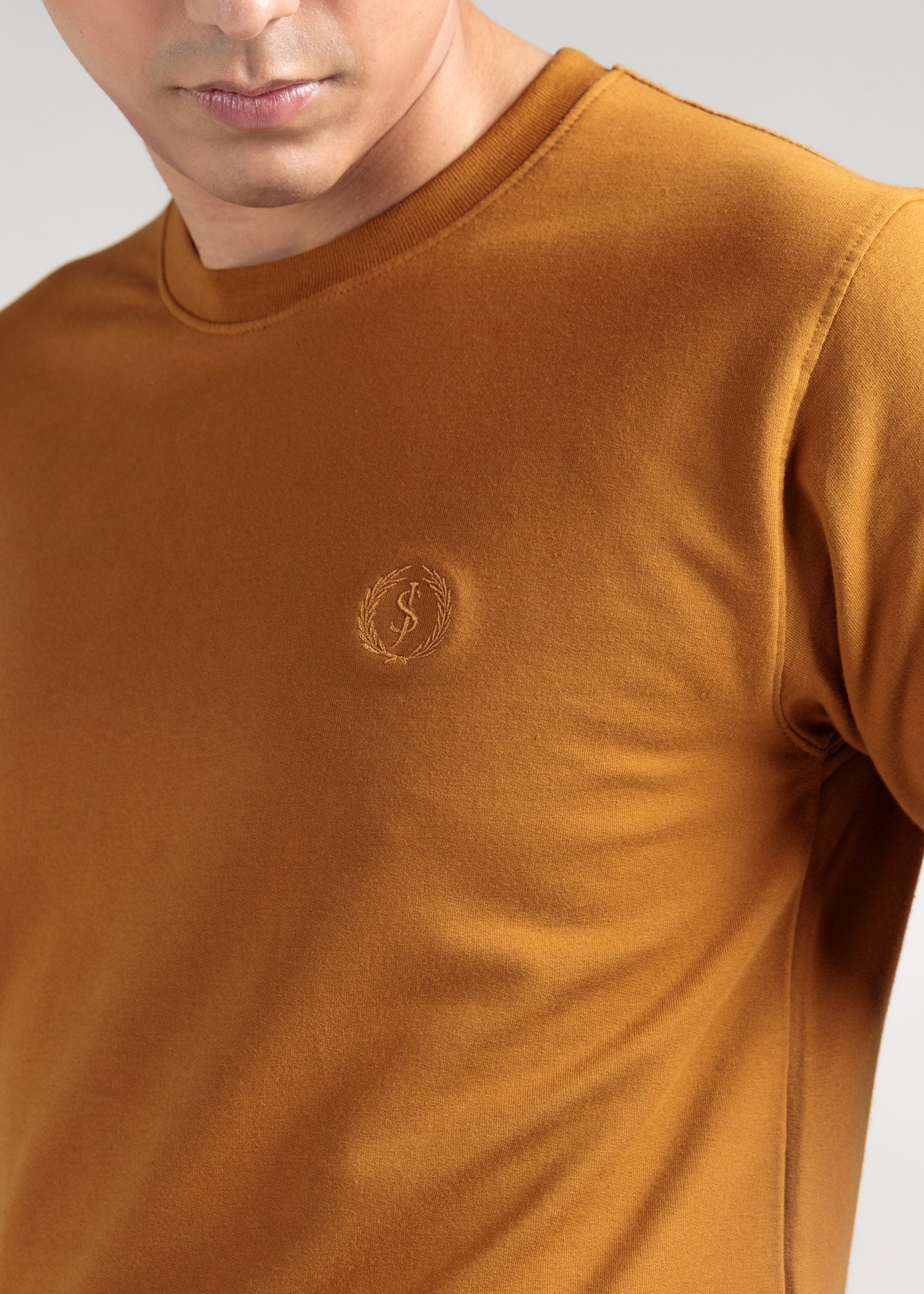 Essential Cotton Terry Co-ord Set – Camel Brown