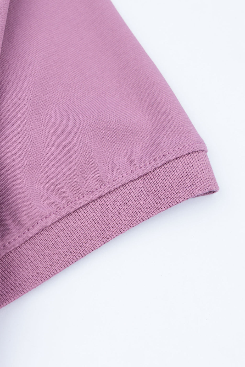 Lavender Concealed Placket Polo Shirt