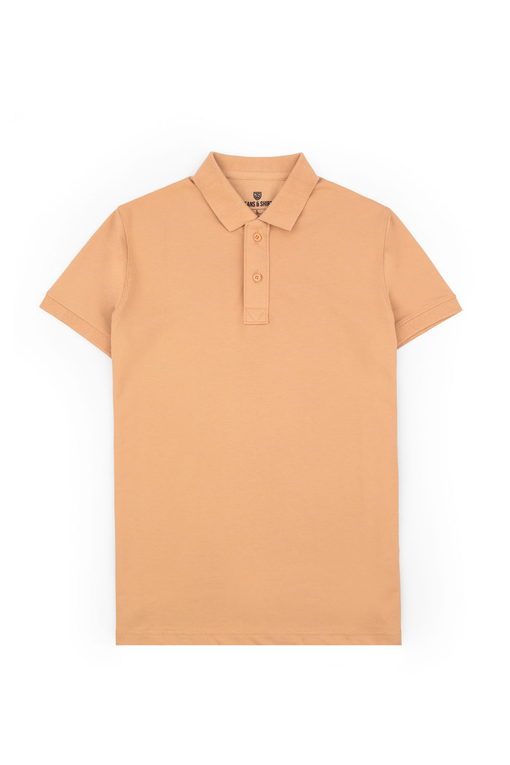 Ecru Pique Polo Shirt