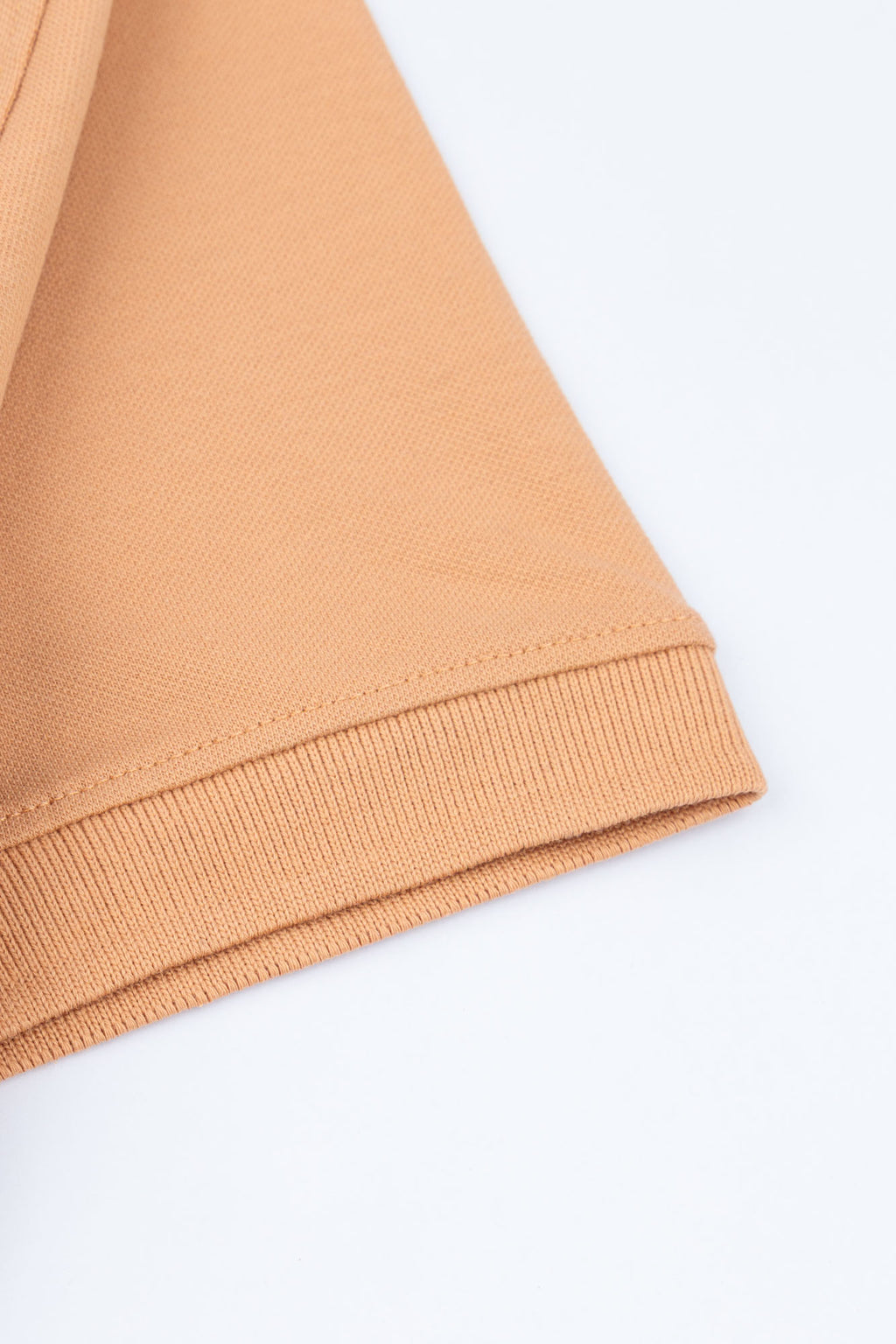 Ecru Pique Polo Shirt