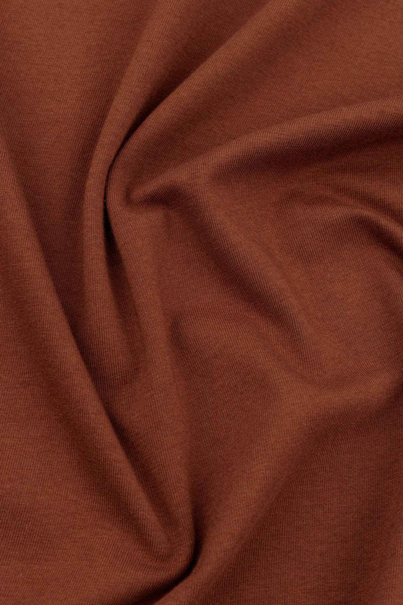 Essential Brown Cotton Lycra Polo Shirt