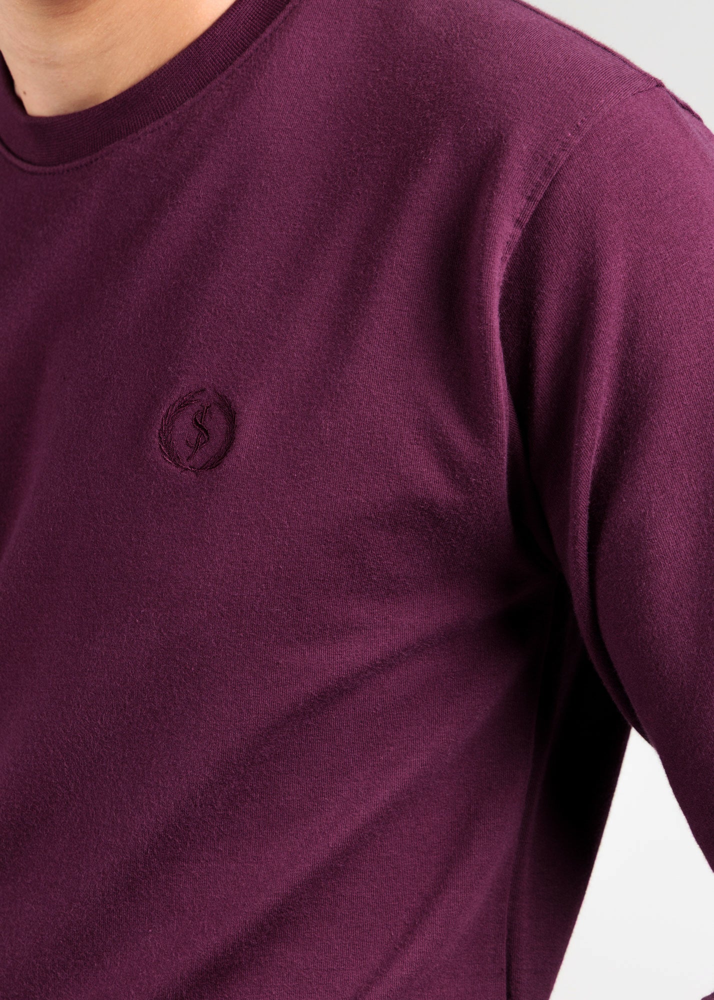 Essential Cotton Terry Co-ord Set – Rich Plum