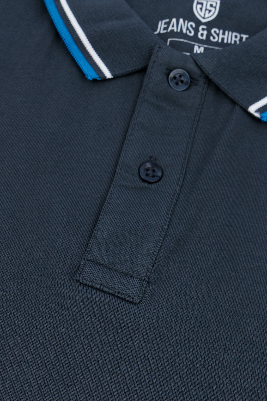 Dark Grey Cotton Lycra Polo Shirt