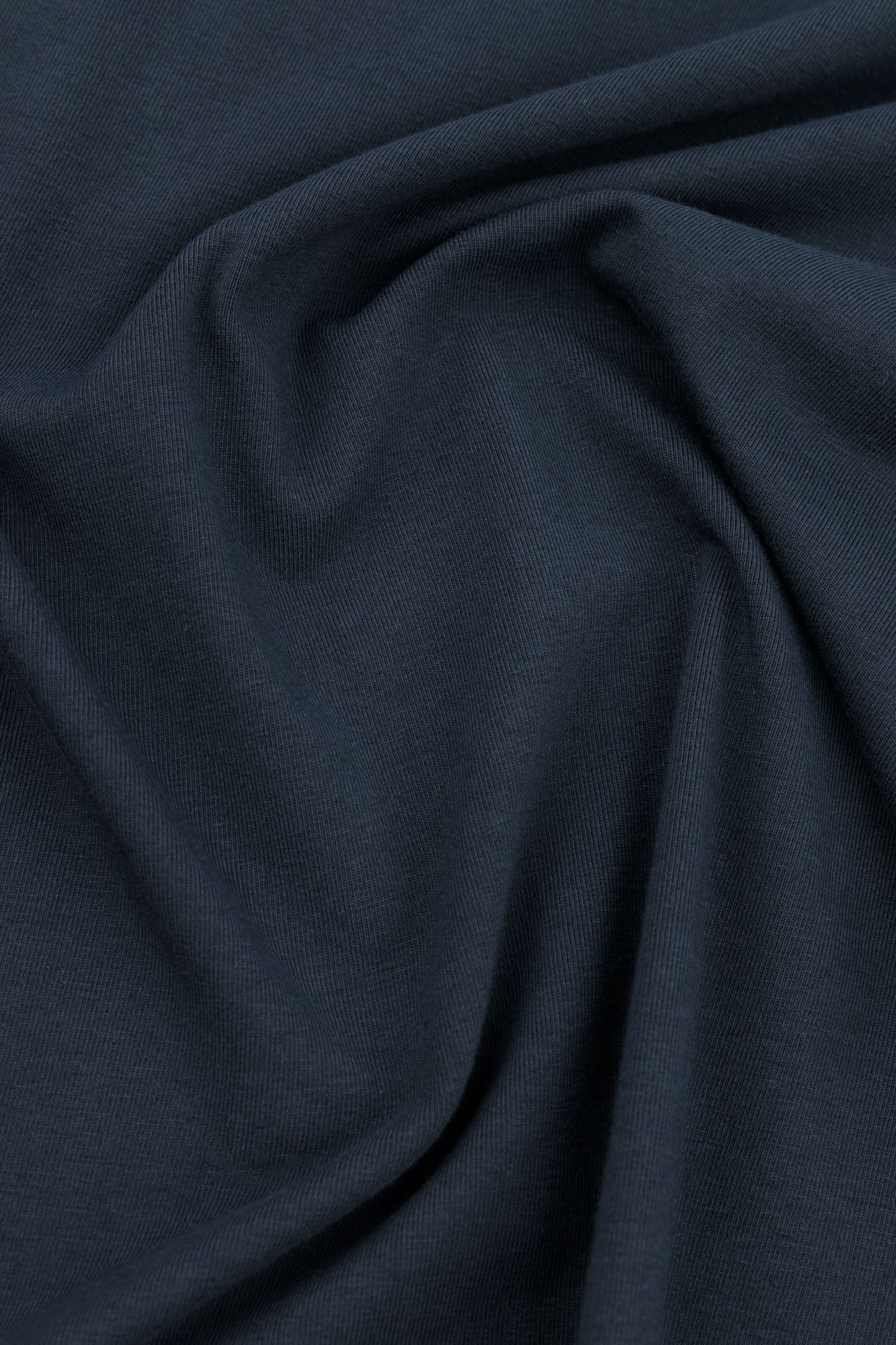 Dark Grey Cotton Lycra Polo Shirt
