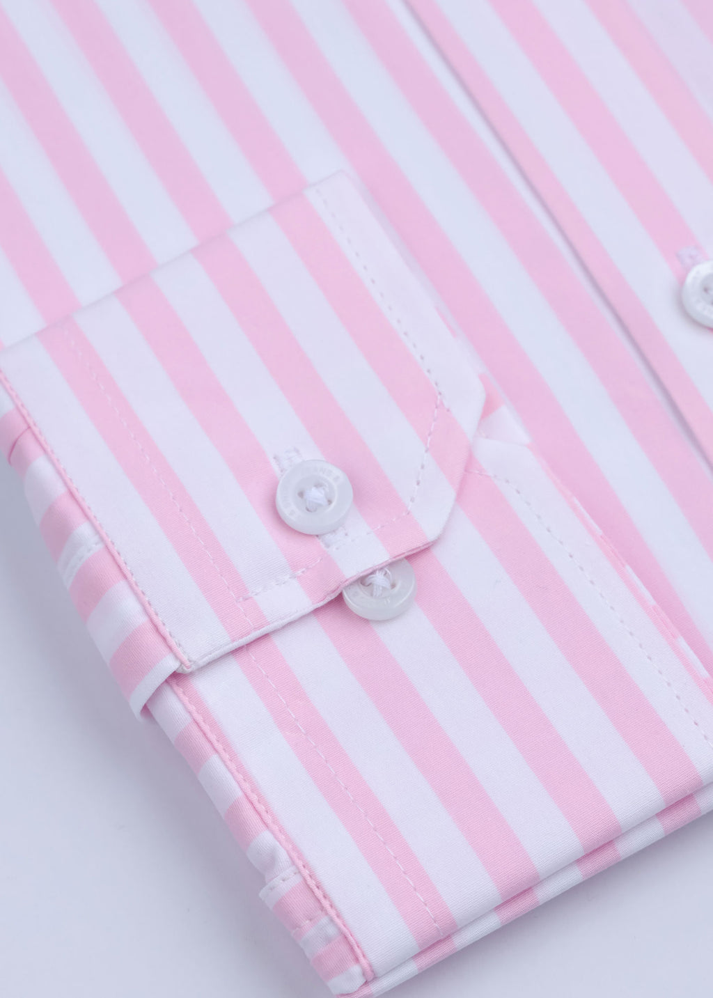 Blush Broad Stripe Formal Shirt