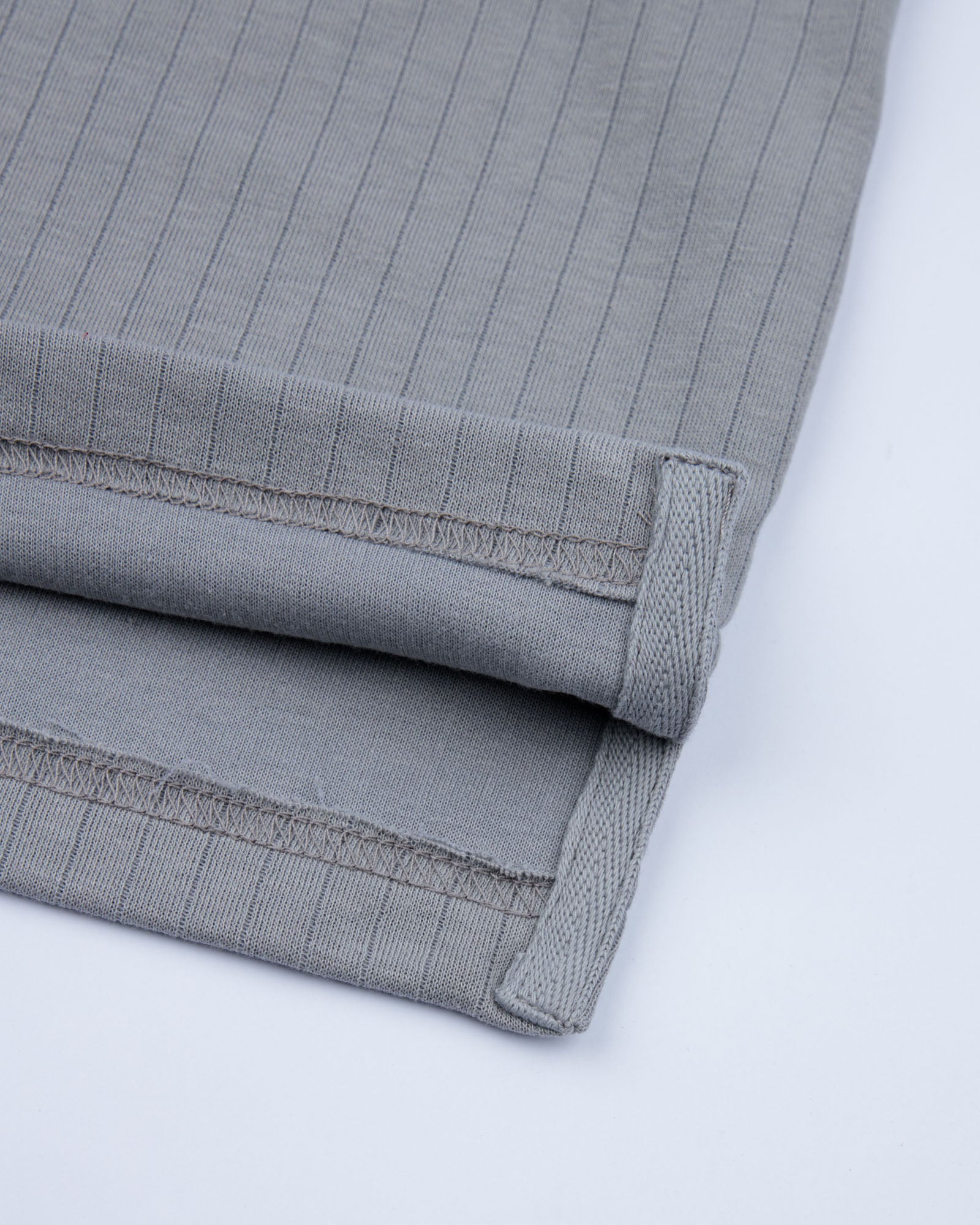 Ash Grey Drop Needle Polo Shirt