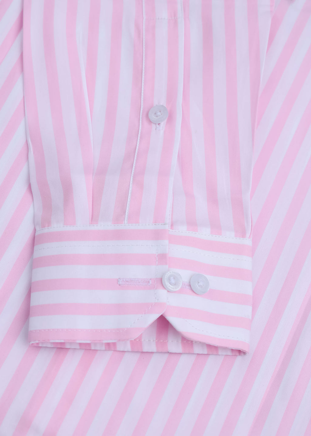 Blush Broad Stripe Formal Shirt