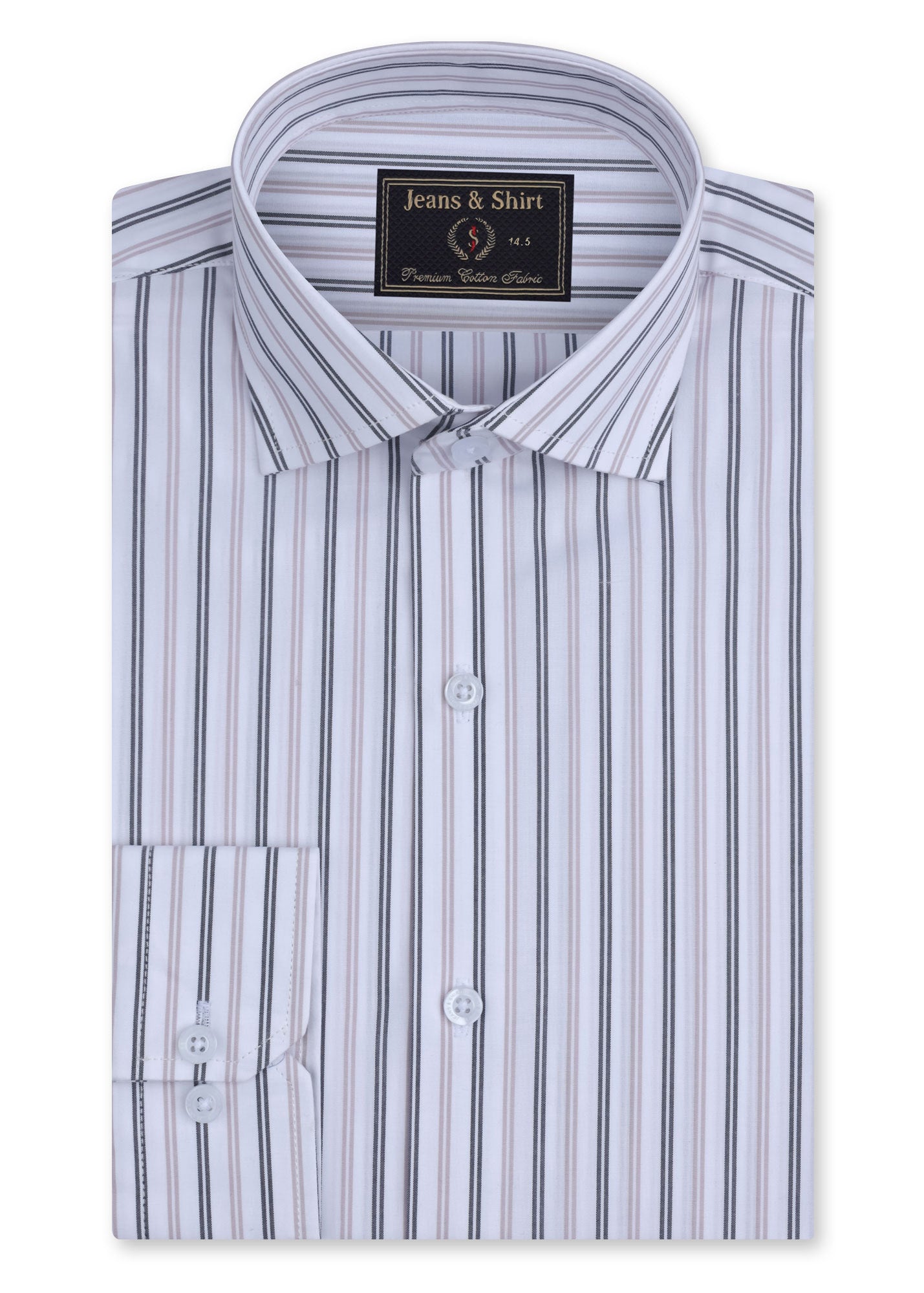 Refined Twinstripe Formal Shirt