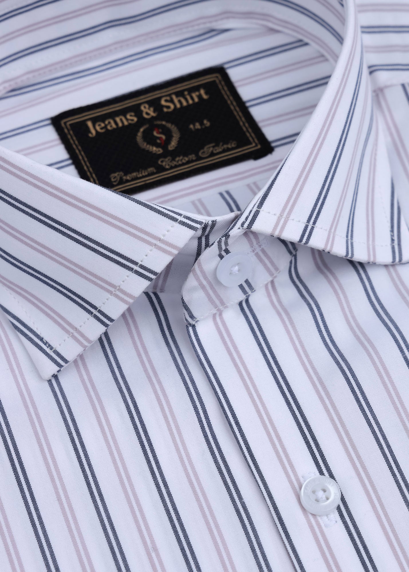 Refined Twinstripe Formal Shirt