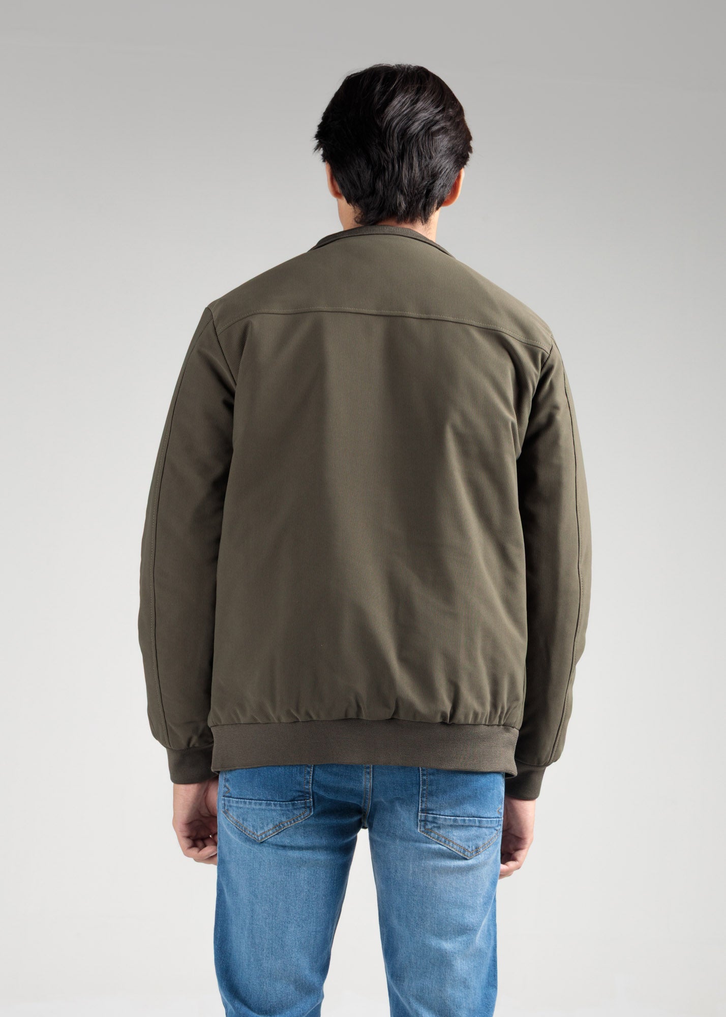 Quilted Corduroy Jacket – Soft Sage