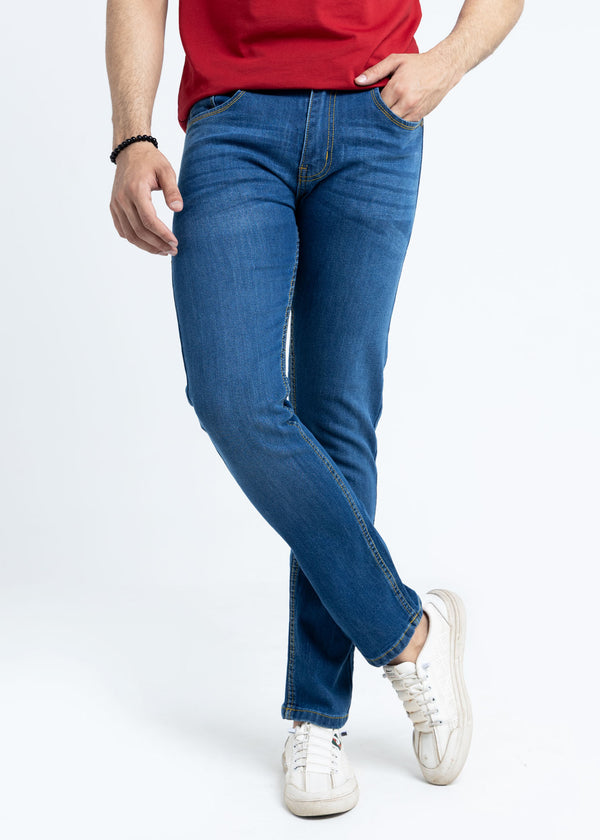 Medium Blue Regular Fit Jeans