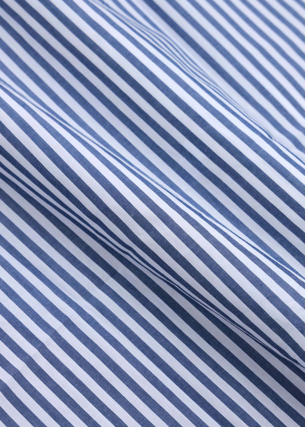 Essential Blue Broad Stripe Formal Shirt