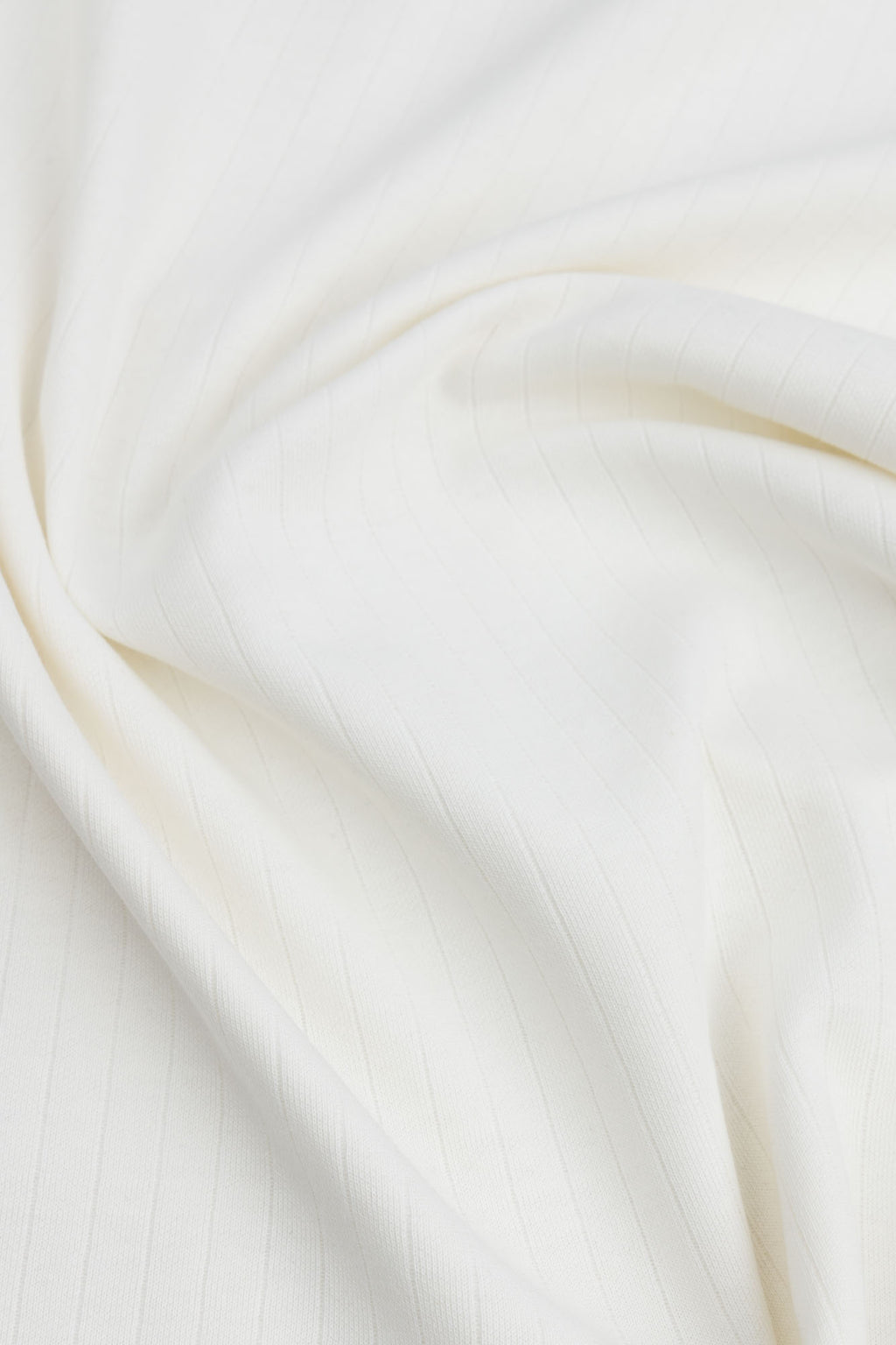 White Drop Needle Polo Shirt