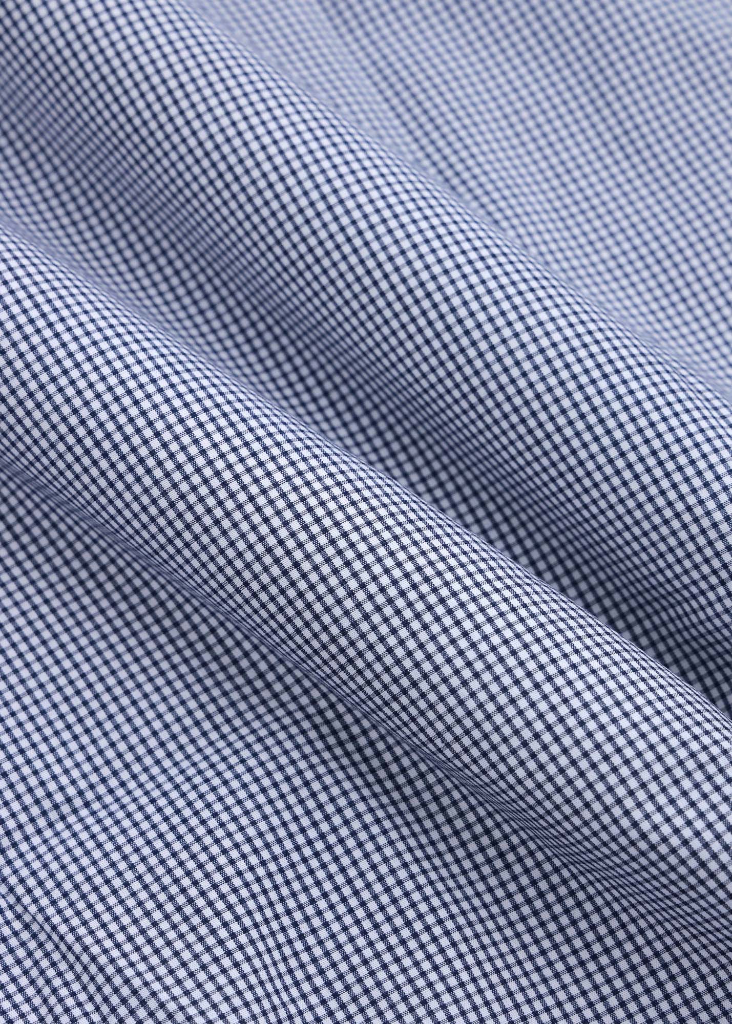 Black Micro Check Formal Shirt