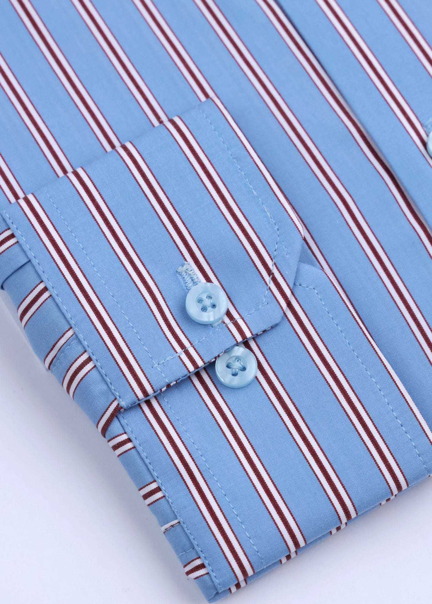 Aeromaroon Stripe Formal Shirt