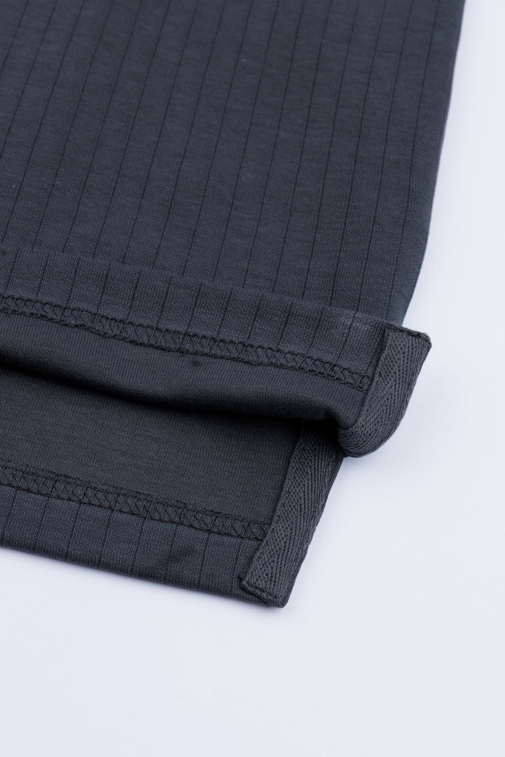 Charcoal Grey Drop Needle Polo Shirt