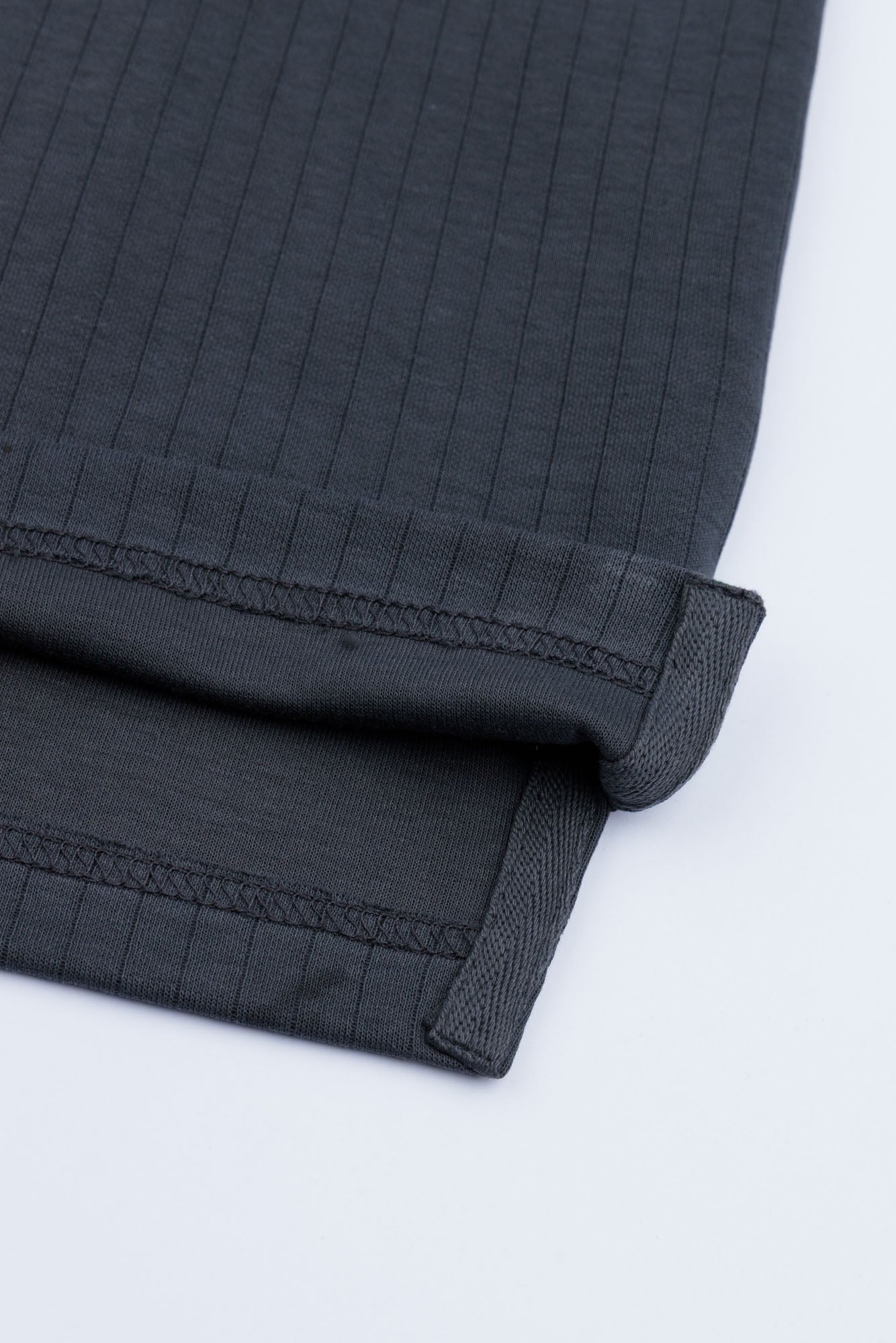 Charcoal Grey Drop Needle Polo Shirt