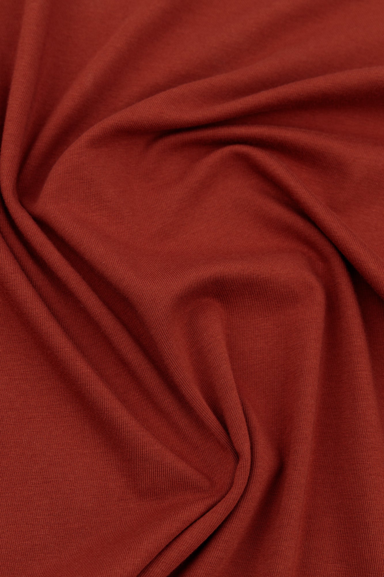 Rust Concealed Placket Polo Shirt