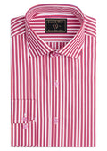 Executive Red Stripe Formal Shirt