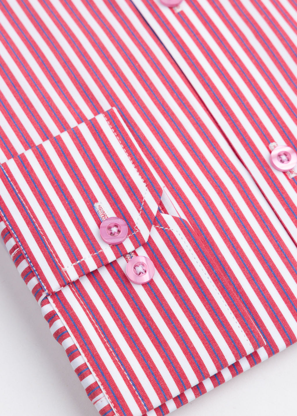 Executive Red Stripe Formal Shirt