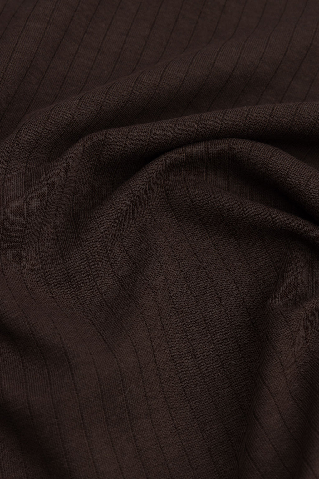 Chocolate Brown Drop Needle Polo Shirt
